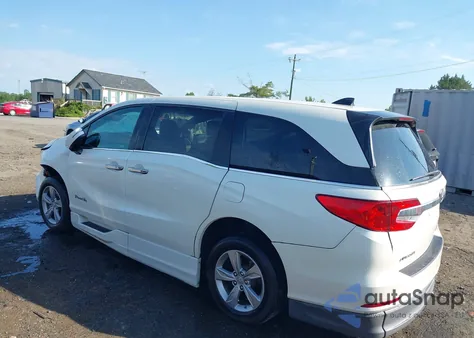 2019 Honda Odyssey Ex-L from USA, damaged, VIN 5FNRL6H70KB040327